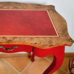 Table-bureau de style Louis XV