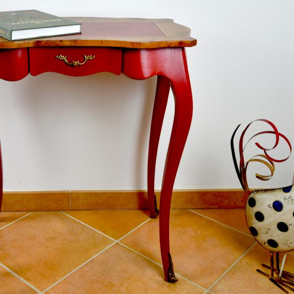 Table-bureau de style Louis XV